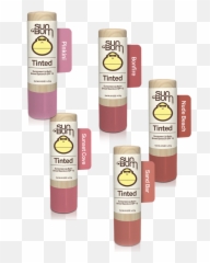 Tinted Lip Balm Spf 15 - Lip Balm Sun Bum Png,Chapstick Png