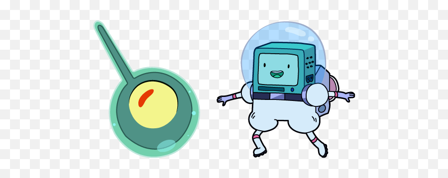 Adventure Time Olive And Astronaut Bmo Cursor U2013 Custom - Adventure Time Distant Lands Olive Png,Adventure Time Png