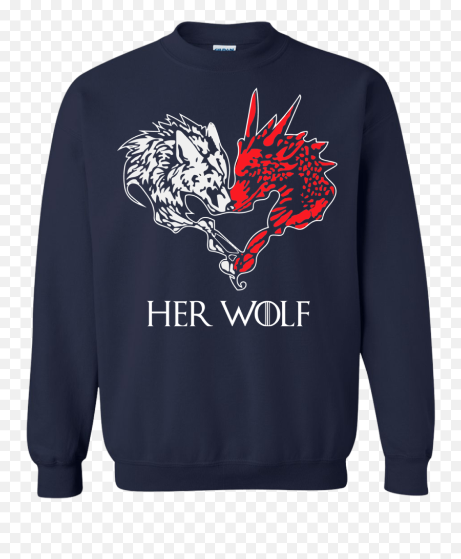 Game Of Thrones Her Wolf Shirt Hoodie Tank - South Park Christmas Sweater Png,Game Of Thrones Wolf Logo