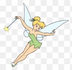 Wand Png - Magical Clipart Tinkerbell Wand Bell With Her