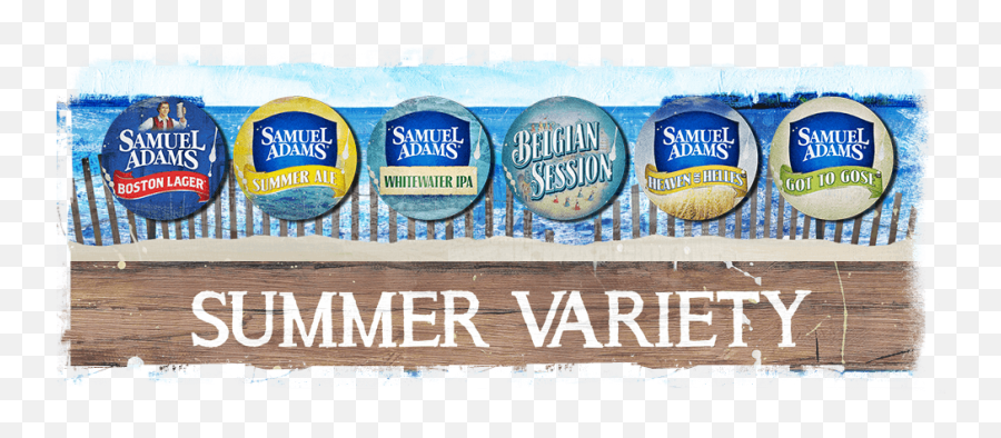 Samuel Adams Seasonal Beer Logo - Logodix Samuel Adams Summer Variety Pack Png,Sam Adams Logos