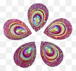 Art Factory Gems - Sugar Crystal Bright Pink Raindrop 18mm Aprox 12 Decorative Png,Face Paint Png
