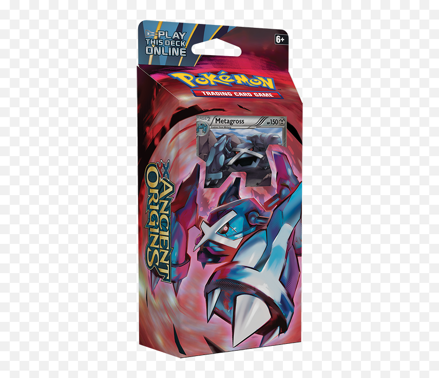 Pokemon Xy Ancient Origins Metagross Theme Deck Xy7 - Cyril Carte Pokémon Origine Antique Png,Metagross Png