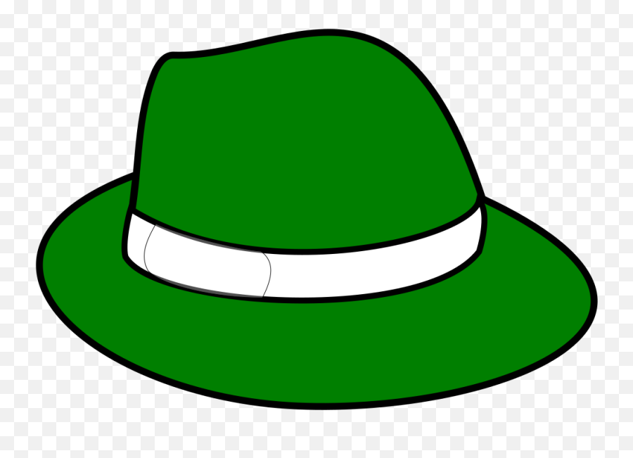 Clothing Green Hat Svg Clip Arts Download - Download Clip Costume Hat Png,Fedora Hat Png