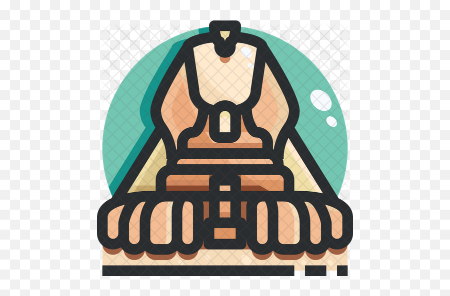 The Great Sphinx Icon - Art Png,Sphinx Png