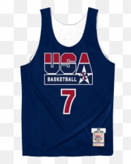 Mitchell U0026 Ness Dream Team Larry Bird Reversible Practice Jersey - Jordan Usa Practice Jersey Png,Larry Bird Png