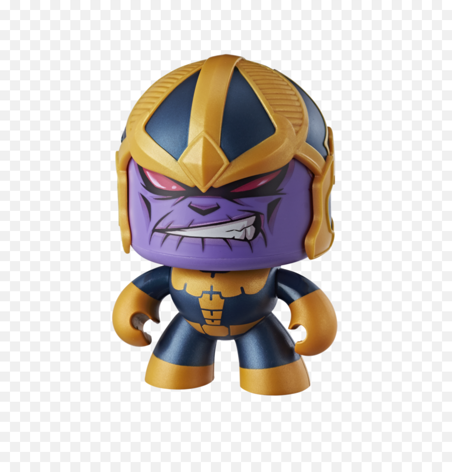 New Wave Of Marvel Mighty Muggs Coming - Png,Thanos Helmet Png