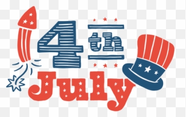 4th Of July Doodle Lettering - Transparent PNG u0026 SVG vector file Of July Lettering