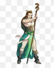 Elf Druid - Loki Png,Druid Png