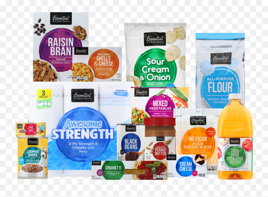 Essential Everyday Foods - Everyday Essentials Brand Png,Key Food Logo
