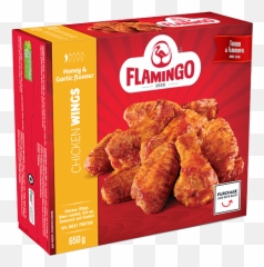 Honey U0026 Garlic Chicken Wings Flamingo - Chicken Wings png