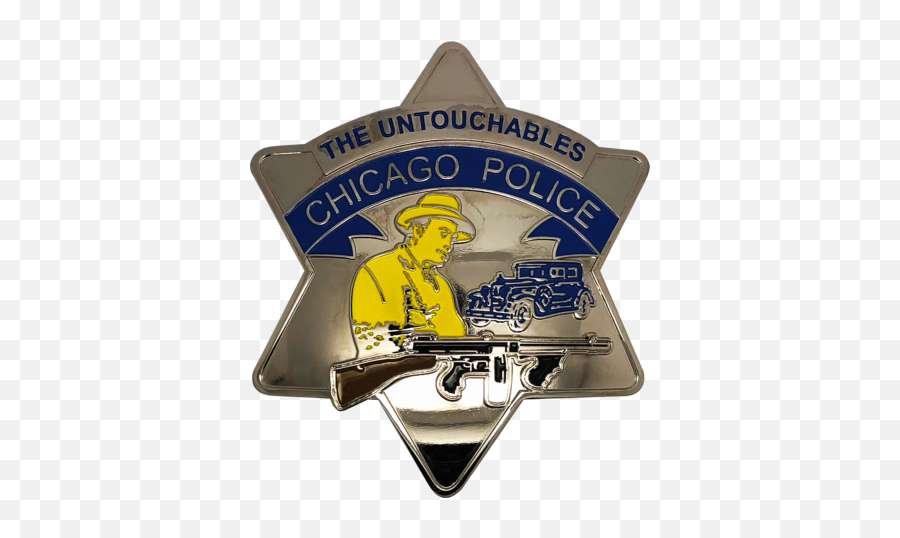 Chicago Police Department Badges Cop Shop - Automotive Decal Png,Blank Police Badge Png