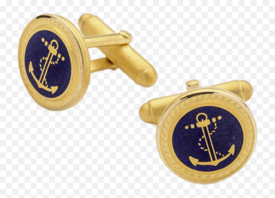 Anchor U0026 Rope Cufflinks Transparent Png - Stickpng Cufflinks Png,Rope Circle Png