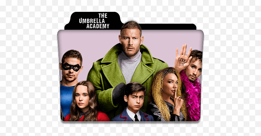 The Umbrella Academy Folder Icon - Designbust Umbrella Academy How The Cast Got Their Roles Png,Internet Icon Season 2 Finale