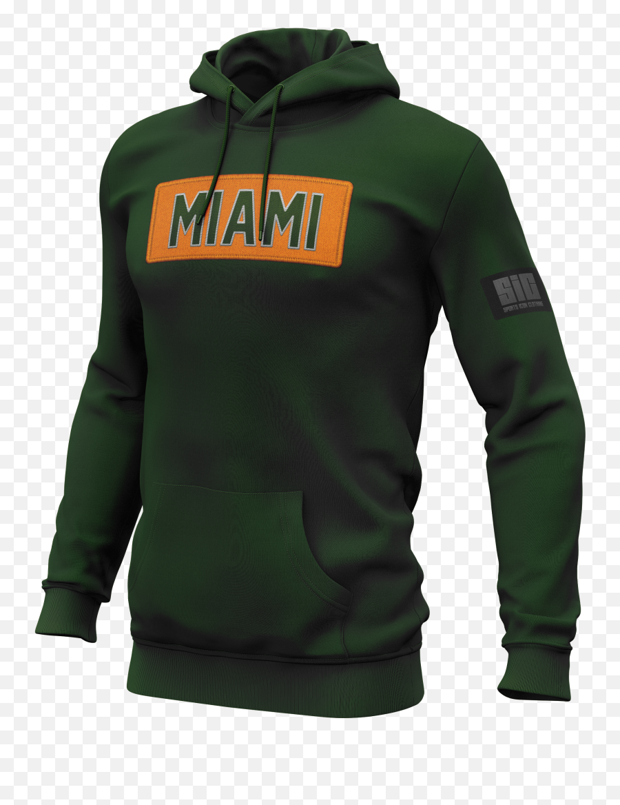 Miami Poh Sports Icon Clothing - Hoodie Png,The Icon Miami