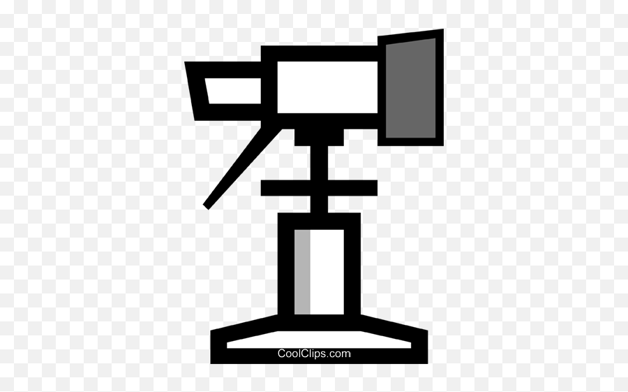 Television Camera Royalty Free Vector Clip Art Illustration - Tv Production Logo Png,Cool Camera Icon