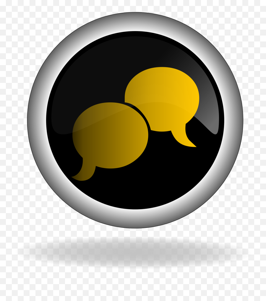 Chat Symbol Free Image Download - Gold Chat Icon Log Png,Chatting Icon