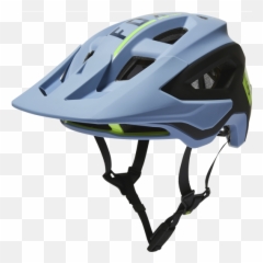 Fox Bike Helmet Speedframe Pro Blocked Dst Blu - Fox Blue png