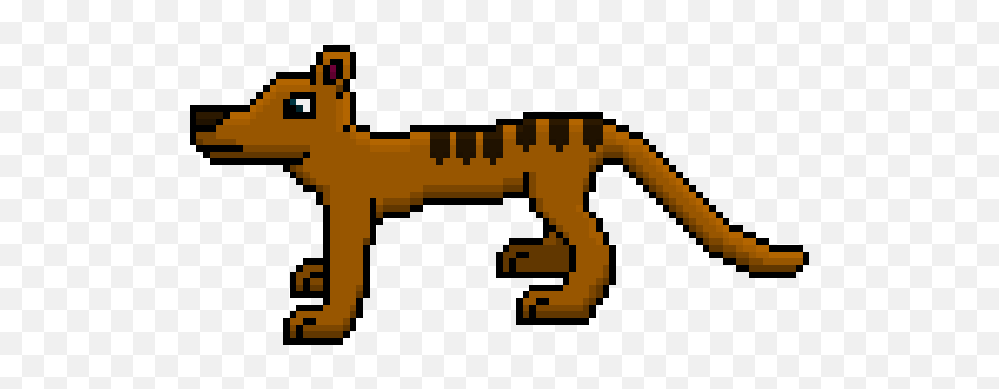 The Tas Tiger Running - Click To View On Kofi Kofi Animal Figure Png,Tiger Live Wallpaper Icon