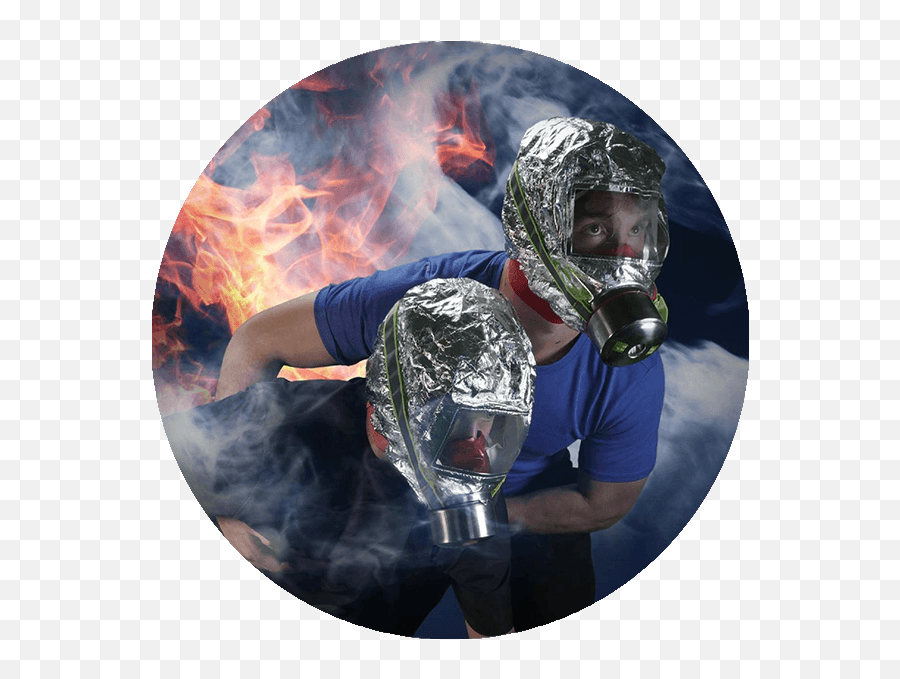 Fire Escape Mask Smoke Emergency Hood Go Time Gear - Gas Mask Png,Icon First Responder Helmet