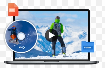Free Mac Blu - ray Player Bluray Movies and Media Files Man On Mountain Snow png