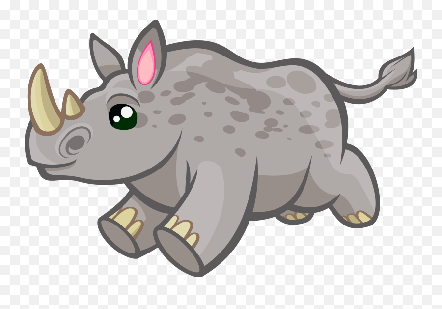 Rhinoceros Rhino Animal - Free Image On Pixabay Rhino Cartoon Png,Rhino Png