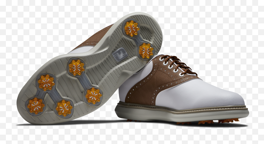 Traditionally Styled Golf Shoe Fj Traditions Mens Footjoy Png Icon Traditional Saddle