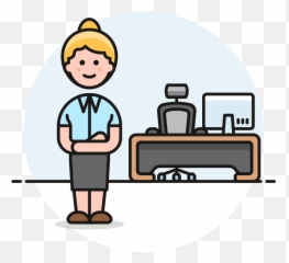 Transparent Office Work Clipart - Art Png Download