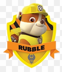 Paw Patrol Characters Rubble - Paw Patrol Rubble Png,Rubble Png