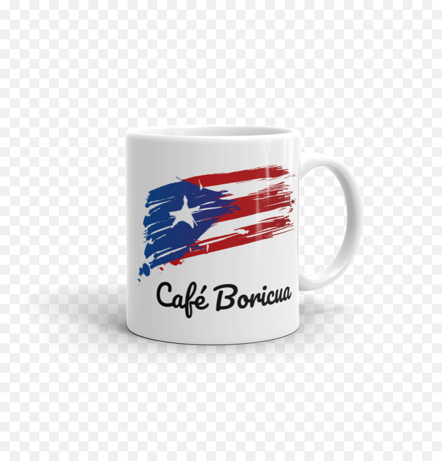 All Coffee Boricuacom - Beer Stein Png,Puerto Rico Flag Png