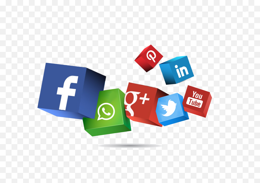 Applejack Marketing Digital Websites Social - Social Media Floating Icon Png,Social Media Icons Transparent Background