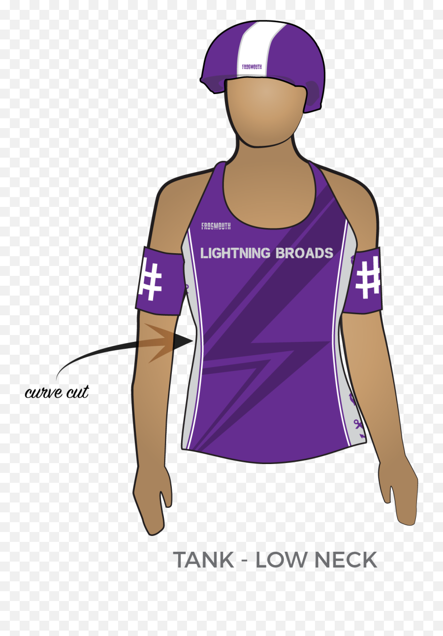 Purple Lightning Jersey Wwwsuvadraartgalleryin - Southside Revolution Roller Derby Png,Purple Lightning Png