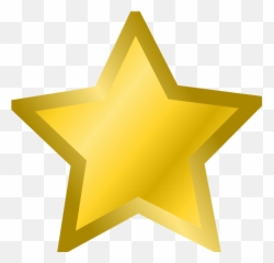 Clipart Stars Face Transparent Free For - Gold Star png