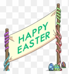 Easter Banner The Simpsons Tapped Out Wiki Fandom - Clip Art Png,Medieval Banner Png