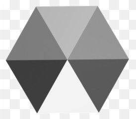 5060 Swarovski Crystal Beads Hexagonal Spike - Triangle png