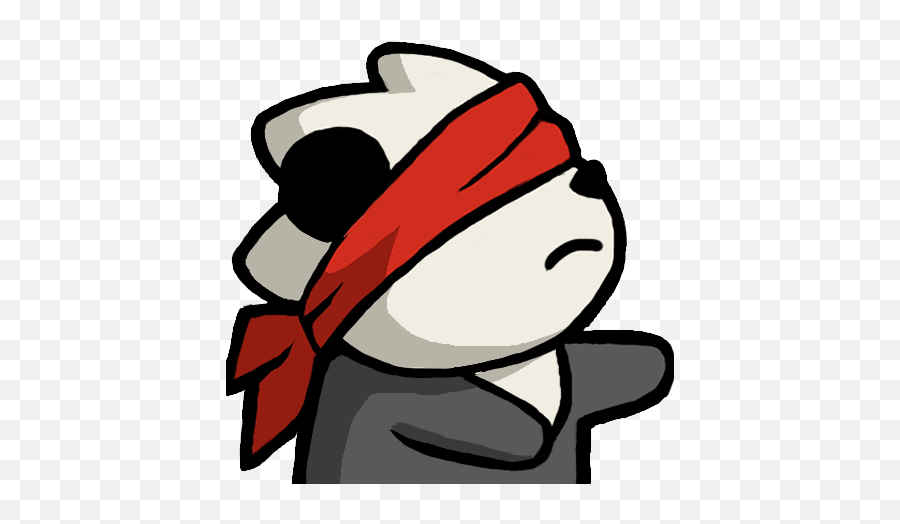 Pandablindfold - Panda Emoji Discord Png,Panda Emoji Png