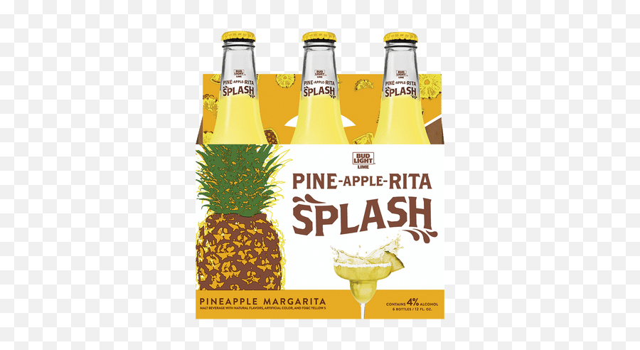 Bud Light Lime Pine - Applerita Splash Bud Light Pineapple Rita Png,Bud Light Bottle Png