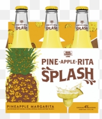 Bud Light Lime Pine - AppleRita Splash Pineapple png