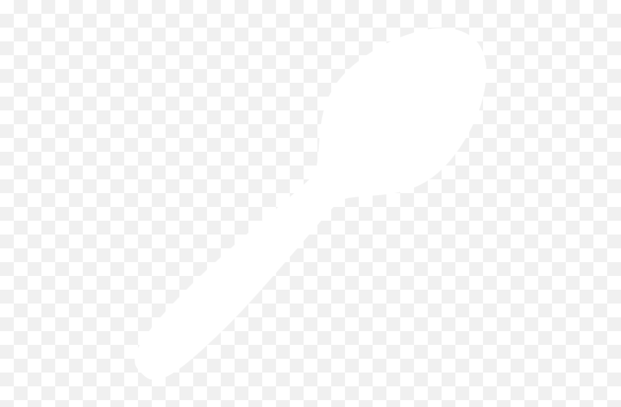 White Spoon Icon - White Spoon Icon Png,Spoon Transparent
