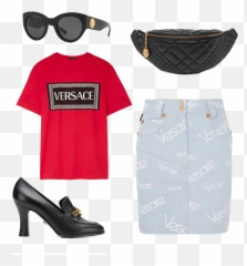 Versace Png Image With No Background - Basic Pump,Versace Png