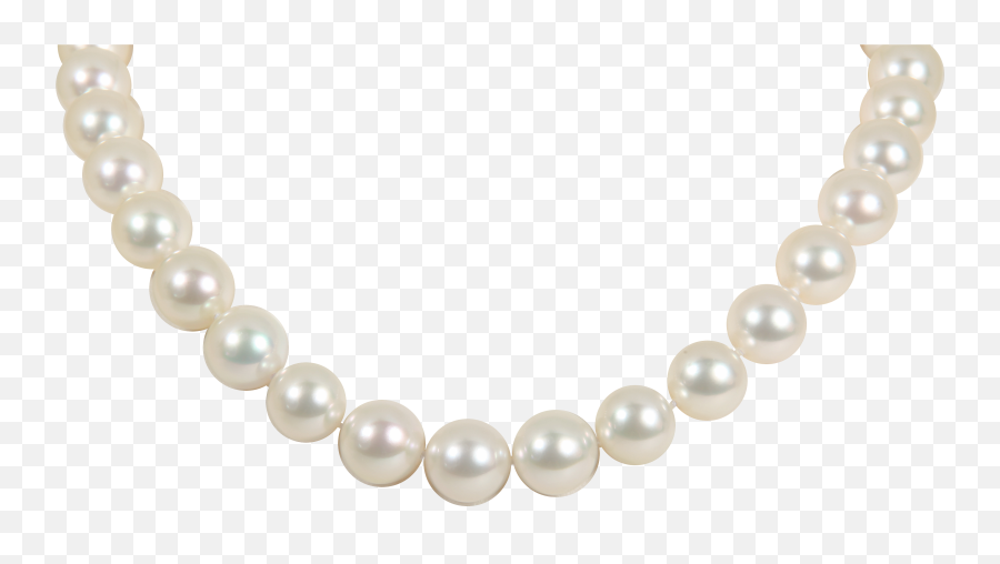 Transparent Pearls Vintage - Pearl Necklace Cartoon Transparent Png,Necklace Transparent