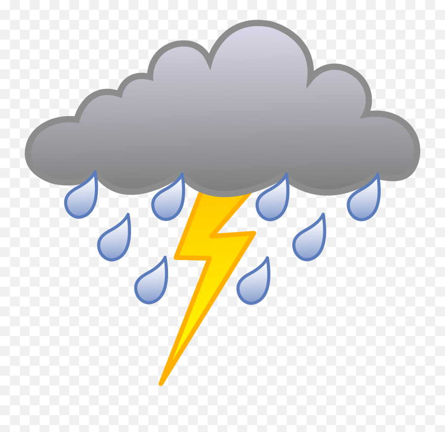 Storm Clouds Png Files - Thunderstorm Clipart,Rain Cloud Png