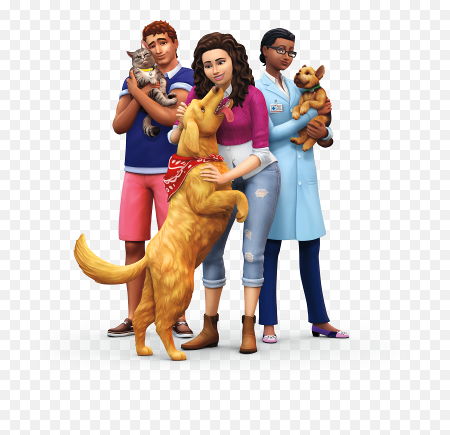 Hd Png Transparent Sims - Sims 4 Cat Dog,Sims Png