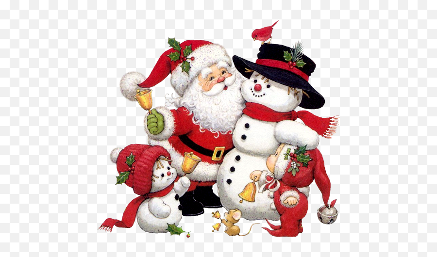 Clipart Santa Snowman Transparent - Cute Snowman Santa Merry Christmas Png,Snow Man Png