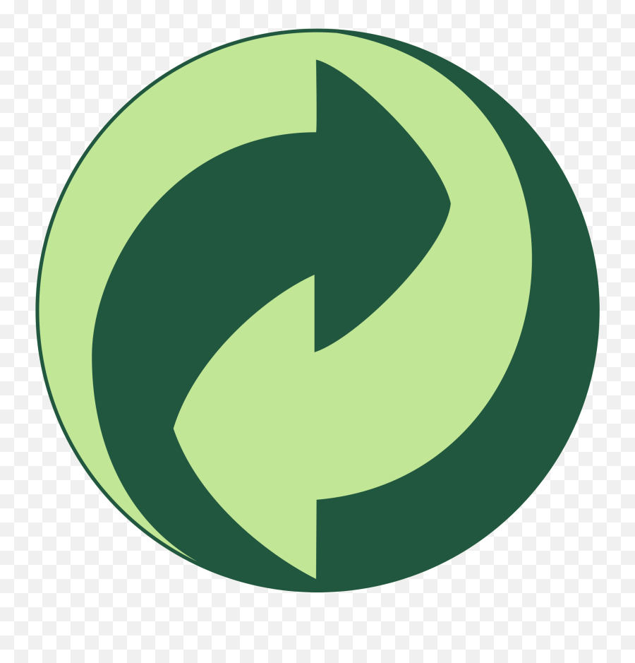 Green Dot - Recycling Symbols Png,Green Circle Logo