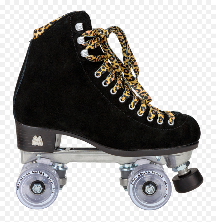 Riedell Quad Roller Skates - Panther Black Suede Moxi Panther Roller Skates Png,Roller Skates Png