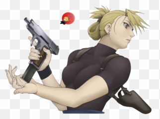 Render Fullmetal Alchemist - Renders Riza Hawkeye 1st Fullmetal Alchemist Riza Render Png,Hawkeye Png