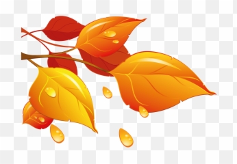 Transparent Autumn Leaves Png Clipart - Fall Leaf Background