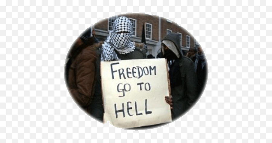 Filefreedom Go To Hell 2png - Wikimedia Commons Muslim Riots In Europe,Hell Png
