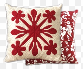 Plumeria Love Hawaiian Pillow Kit For Hand Applique - Decorative Png,Plumeria Png